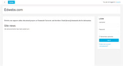 Desktop Screenshot of edwebs.activemoodle.com