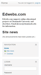 Mobile Screenshot of edwebs.activemoodle.com