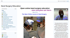 Desktop Screenshot of handsurgery.activemoodle.com