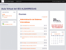 Tablet Screenshot of iesalbarregas.activemoodle.com
